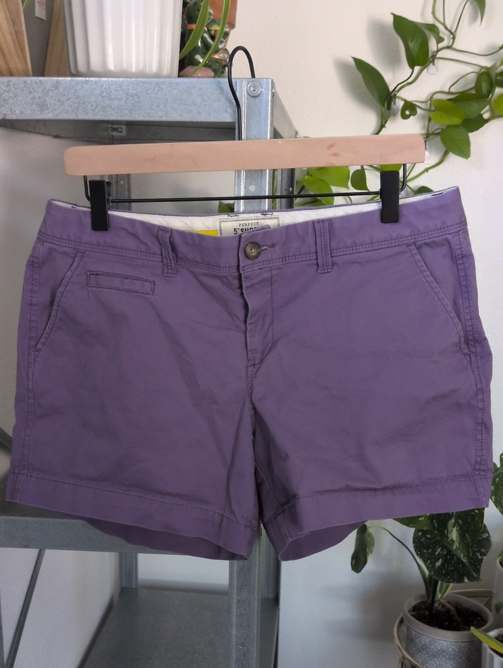 Old Navy Lavender Chino Shorts